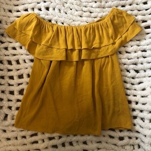 One Love Clothing Ruffle Blouse
